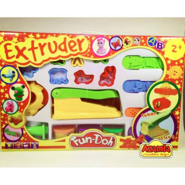 Fundoh Extruder / mainan lilin / Fun doh Extruder