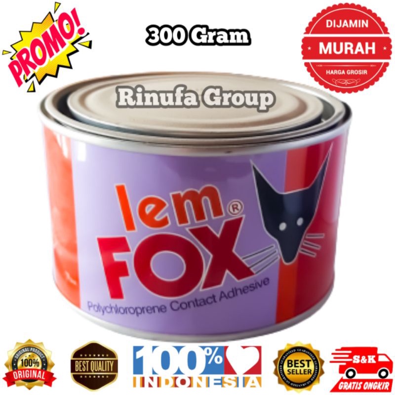 

LEM FOX MERAH AIBON 300 GRAM MURAH