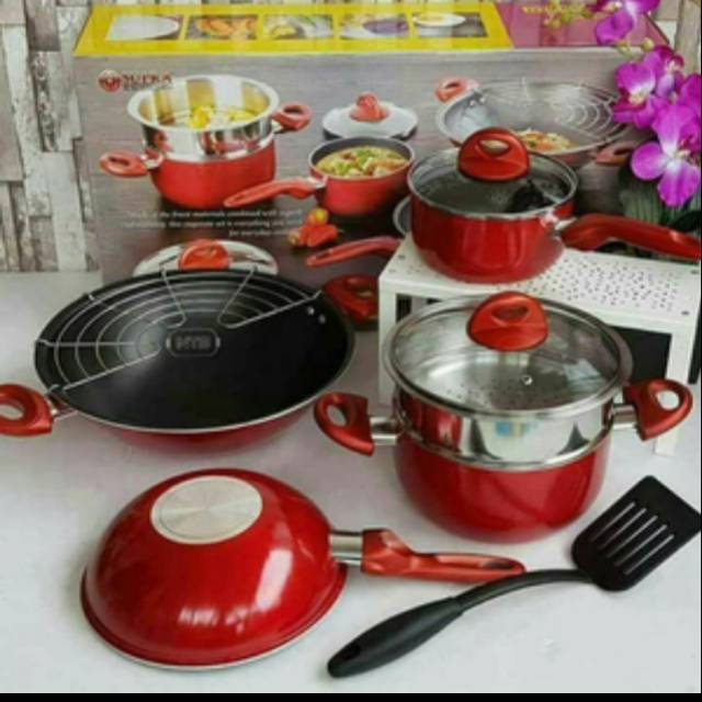 Panci set Supra 9 pcs teflon