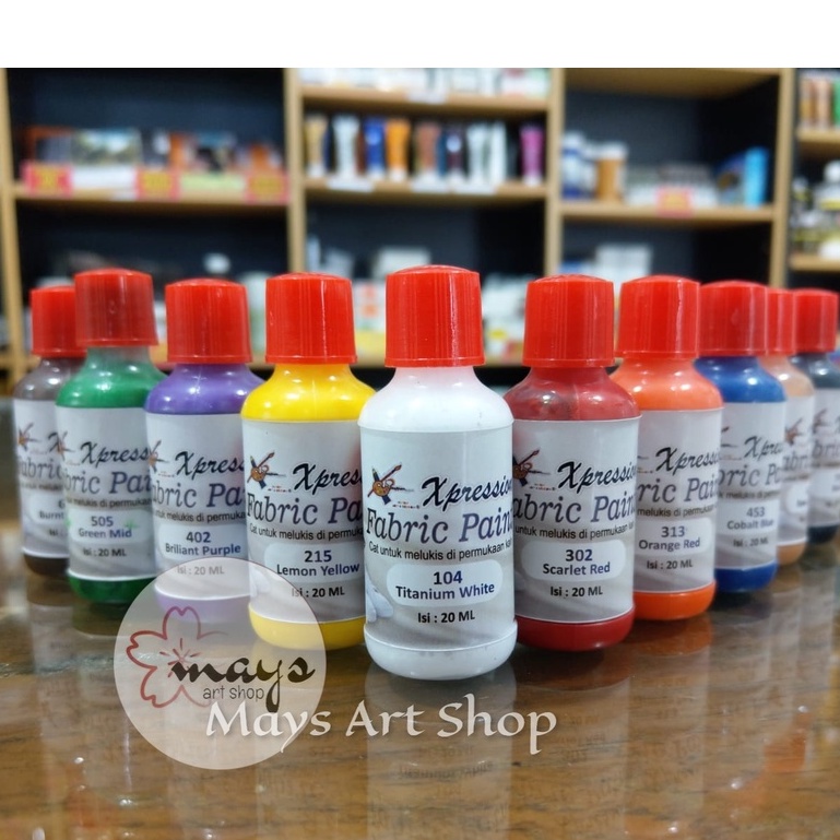 

Fabric Paint - Cat Lukis Baju Denim Kain Sepatu Tekstil Xpression Leonardo 20ml 20 ml Textile