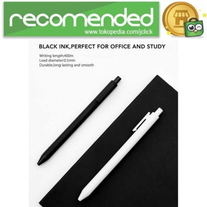 

Murah Laris Kaco Pure Pena Pulpen Bolpoin Gel 0.5Mm 10 Pcs - Xm0340 (Black - Hitam