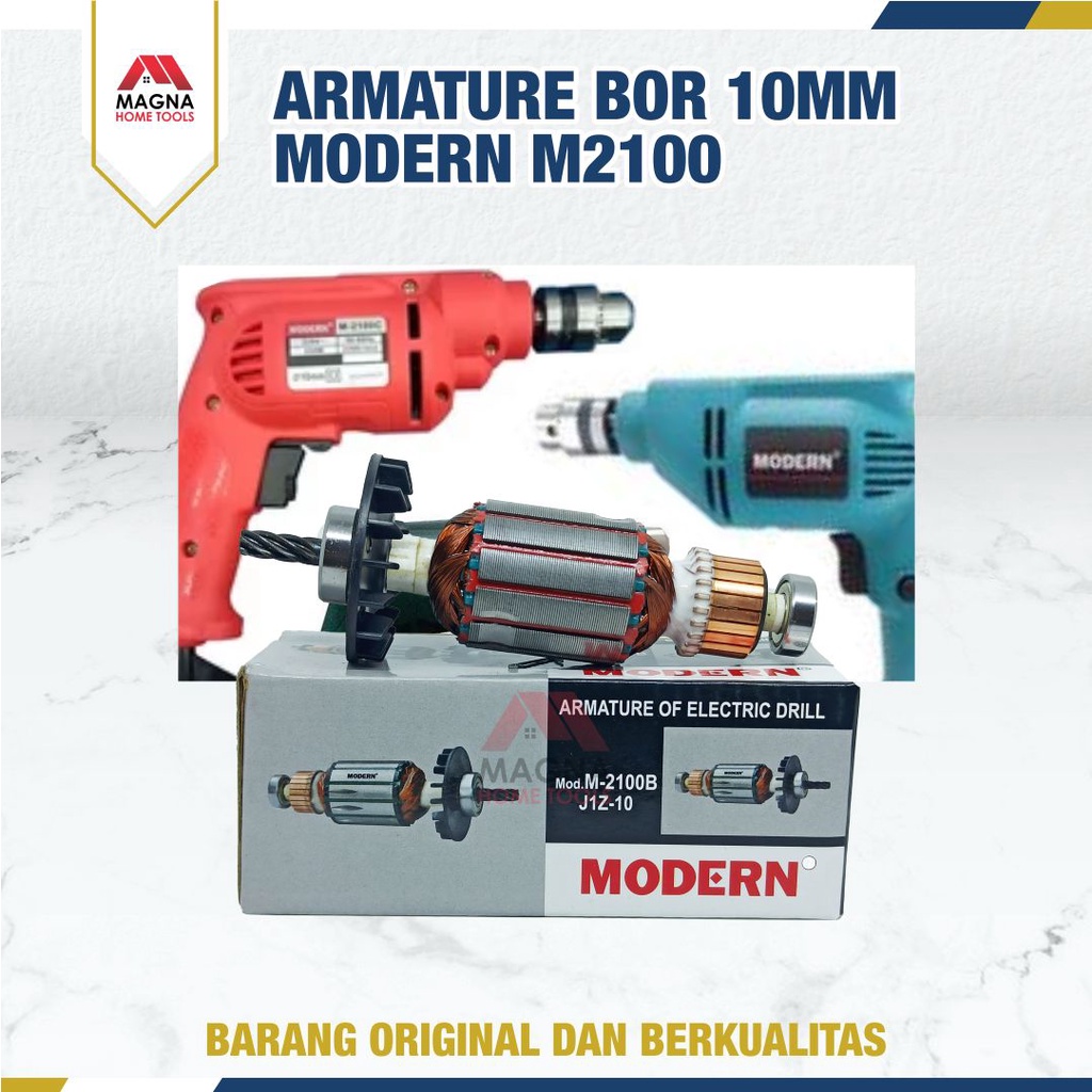 ARMATURE ANGKER BOR 10MM MODERN M2100 [ORIGINAL]