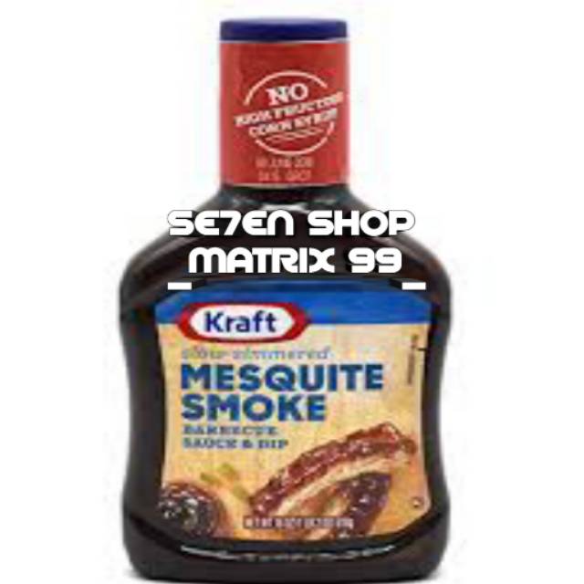 

Kraft Mesquite smoke BBQ SAUCE 16.oz