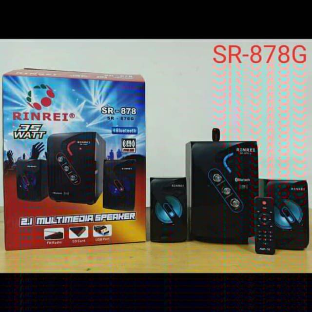 Speker bluetooth rinrei SR878G