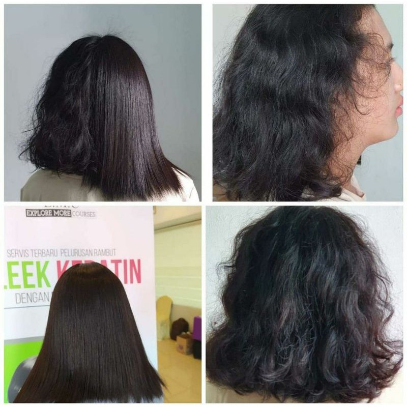 ILVASTO SLEEK ET LISSE MINI Smoothing Pelurus Rambut Sekali Pakai 2x130 ML