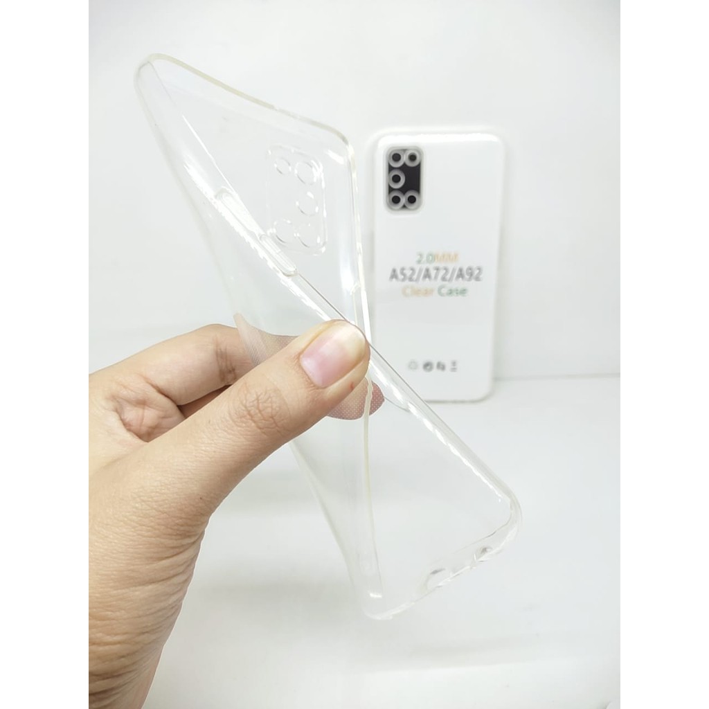 SoftCase OEM Transparan Oppo A52 A92 6.5 Inchi Clear UltraThin TEBAL 2.0mm OPPO A72 SUPER CLEAR