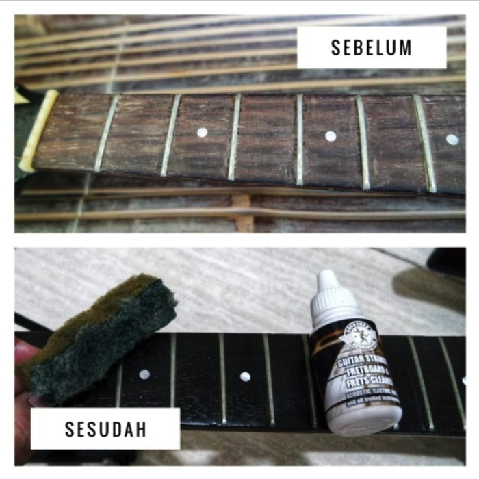 Cairan Pembersih Gitar Guitar Polish untuk Body &amp; Fretboard Gitar