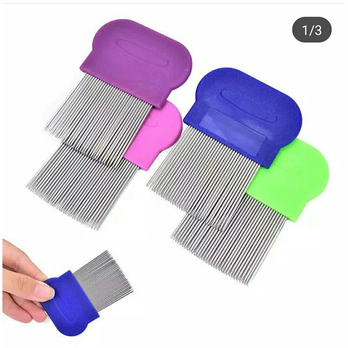 Sisir Kutu Mini Plastik Pembasmi Ketombe Sisir Kutu Logam Import Sisir Kutu BesiSerit Sisir Serit Tampilan Baru Serit Modern Sisir Kutu Ketombe Packing Mika