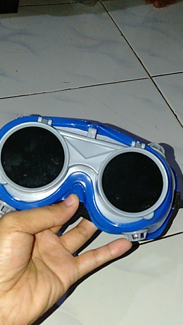 Kaca Mata Las/welding/safety Buka Tutup C-mart