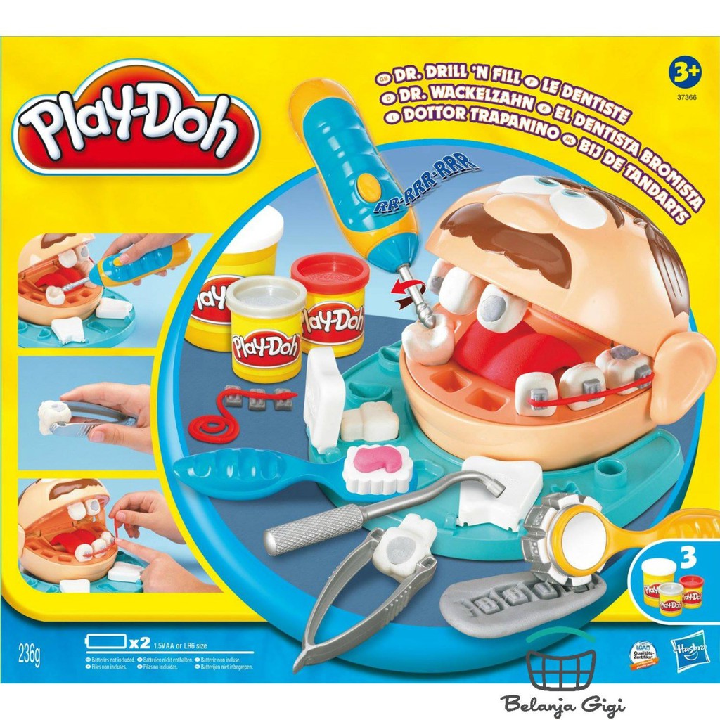 play doh teeth