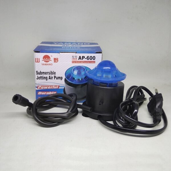 Pompa Udara Celup Yamano AP-600 Aerator Aquarium Akuarium AP600 Murah