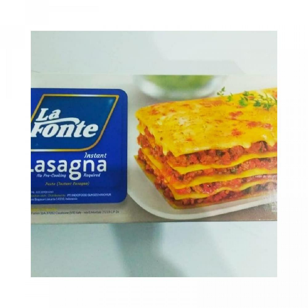 

La Fonte Instant Lasagna 450 gr Pasta Lasagna