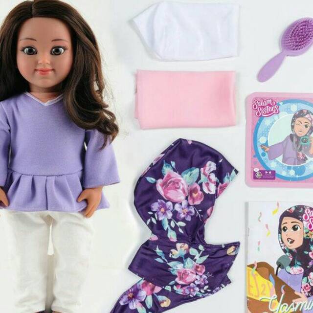 Boneka Anak SALAM SISTERS YASMINA DOLL 18 INCH