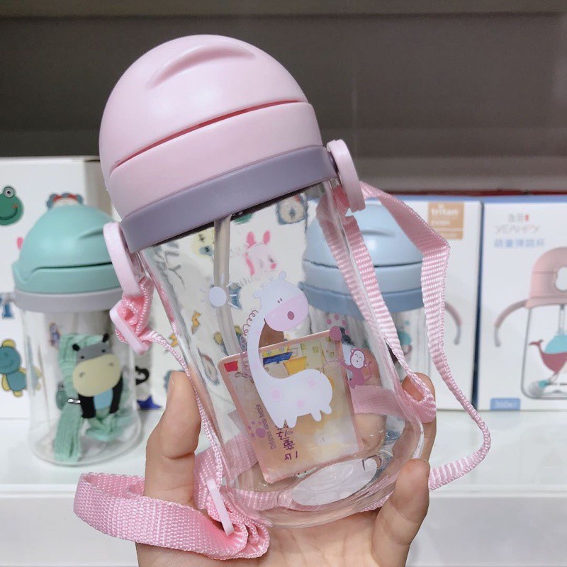 INFY - R503 BPA FREE baby drink bottle / training cup / botol minum bayi an tumpah