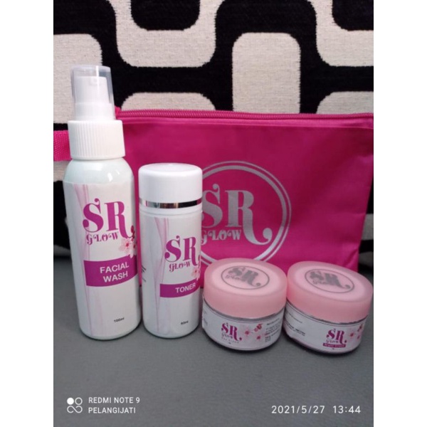 Krim SR GLOW PLATINUM ORIGINAL+SERUM GLUTAXSKIN