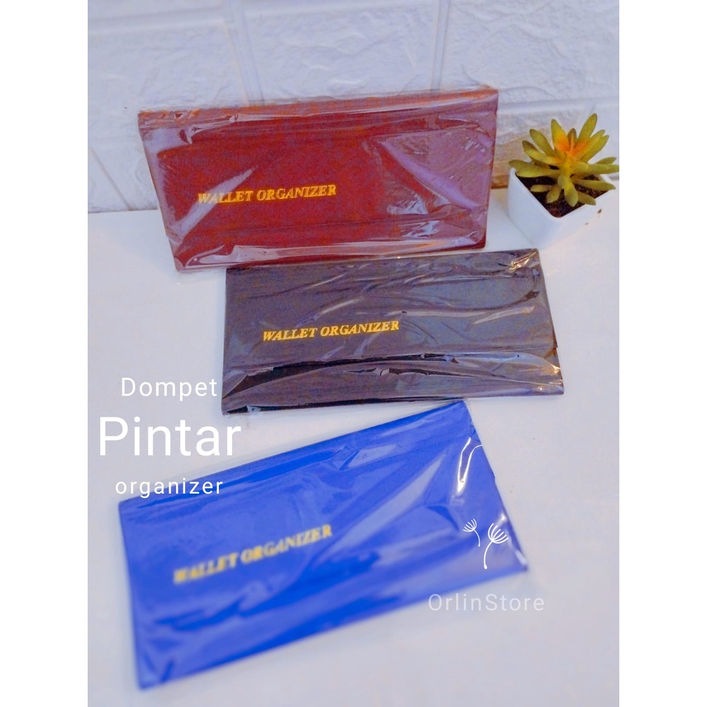 Dompet disiplin keuangan/ dompet organizer ORGANIZER WALLET