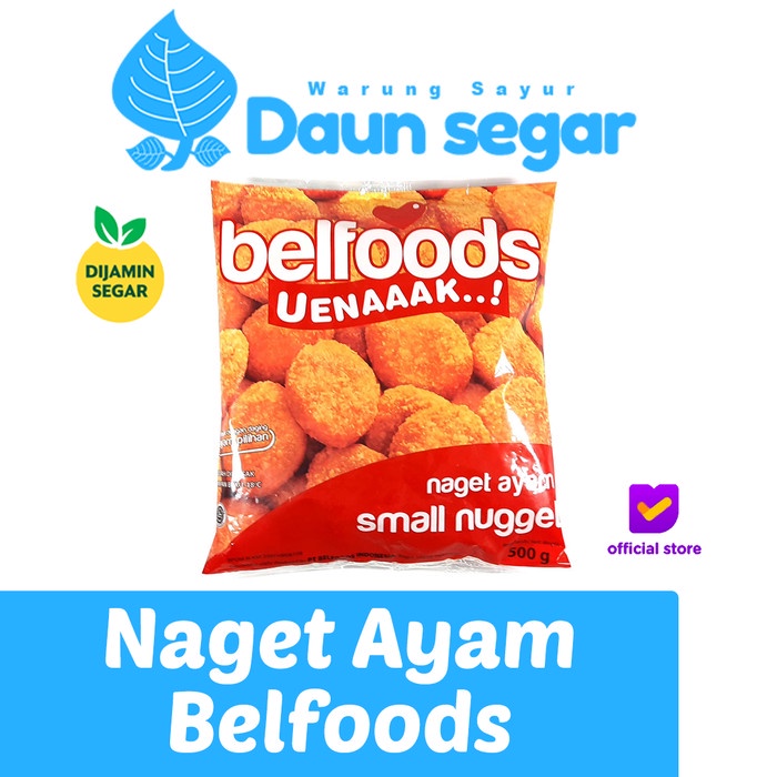 

Chicken nugget Small Naget ayam belfoods so nice fiesta naget ayam murah okey 500gram daun segar daunsegar