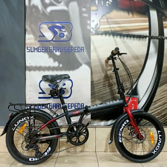 SEPEDA LIPAT 20 INCH GENIO LUNOX 1.0