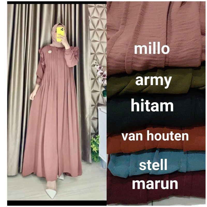 GAMIS CRINCLE AIRFLOW LD112 GAMIS CRINCLE PREMIUM GAMIS MUSLIM GAMIS KEKINIAN