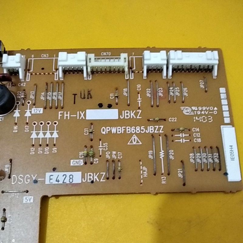 Modul pcb indoor ac sharp thailand R22 original