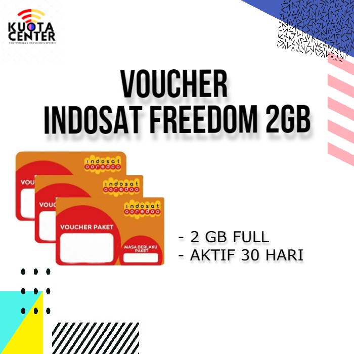 VOCER INDOSAT FREEDOM 2