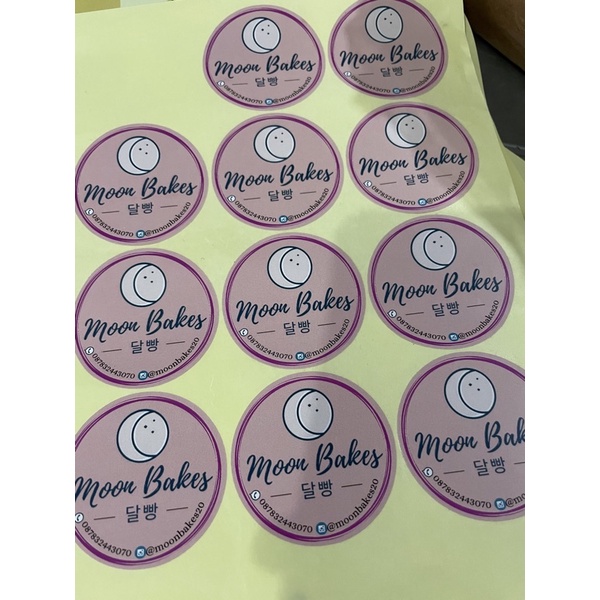 

Sticker logo cutting Chromo 2 ukuran