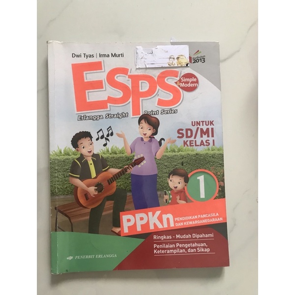 ESPS PPKN KELAS 1sd penerbit erlangga