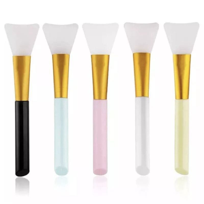 (HJ_888)Kuas Silikon Masker Wajah Silicone Brush Facial Face Mask Gel / Kuas Masker Kepala Silicon Silikon Face Tool Silicone Cosmetic