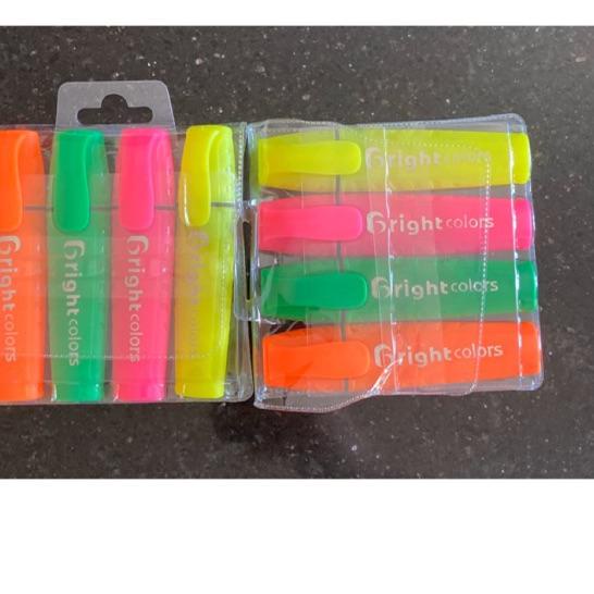 

✅【Harga Hemat】❤ highlighter set, spotliner, pewarna ( harga untuk 1 set 4pc ) VA 700 termurah se indonesia