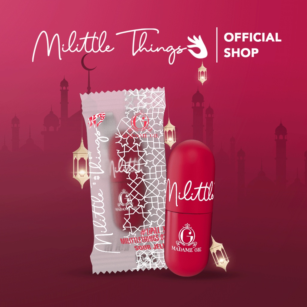 LIZBEAUTY - Madame Gie x MiLittle Things Madame #LiPiLL - Limited Edition Make Up Liptint