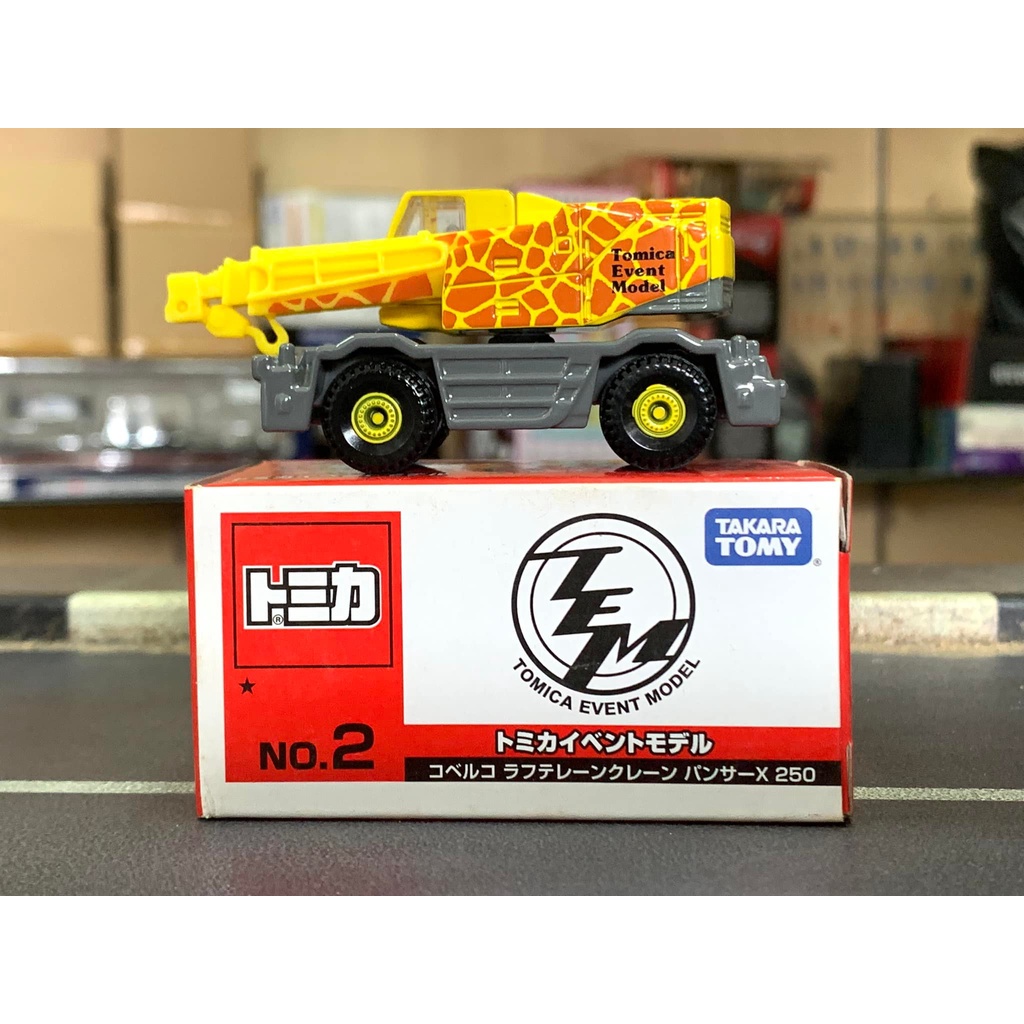 Tomica Event Model 02 Kobelco Rough Terrain Crane Panther X 250