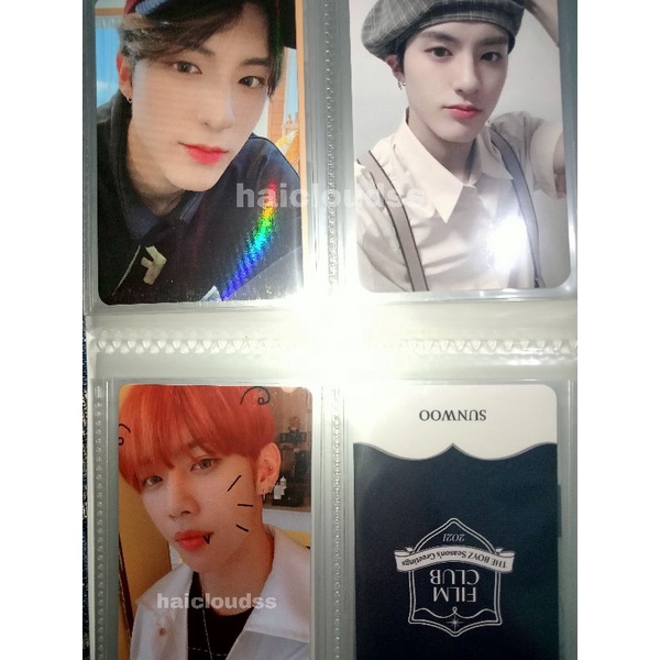 [BOOKED] PC Photocard The Boyz Sunwoo DIY Eric 3rd kit mihwa