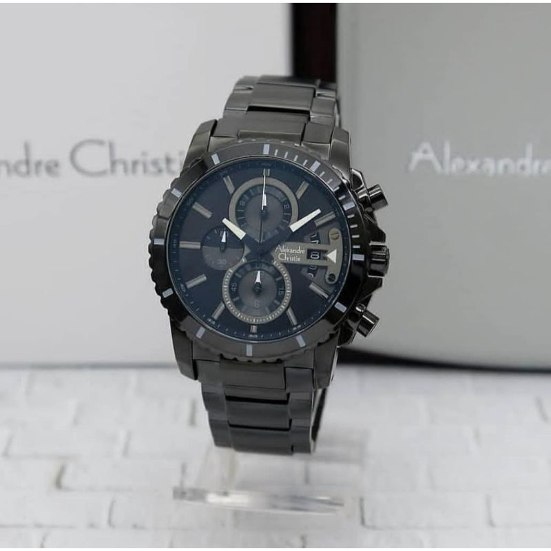 Ac6532 Black // Alexandre Christie Pria AC 6532 MC Original