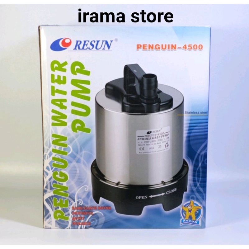 RESUN PENGUIN 4500 Submersible Water Pump Pompa Kolam Pompa Celup Stainles