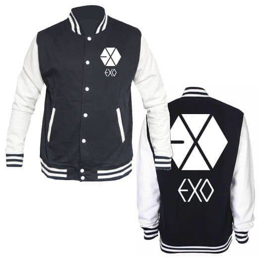 Jaket Varsity K-POP - EXO