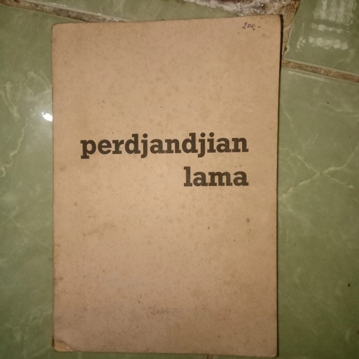 Buku Perdjandjian lama katolik