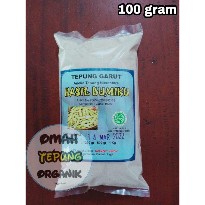 

TEPUNG GARUT Kemasan 100 Gram
