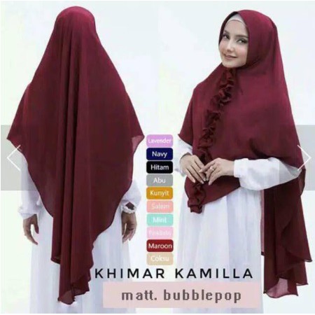 KHIMAR ANNISA KRIWIL DAGU JUMBO - KHIMAR JUMBO - JILBAB JUMBO - HIJAB JUMBO - KHIMAR SYAR I