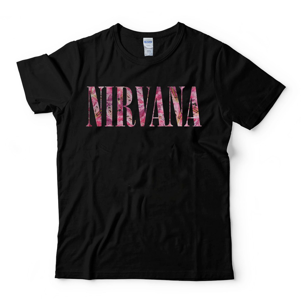 T SHIRT NIRVANA-KURT COBAIN-GILDAN-KAOS BAND MUSIK ROCK-UNISEX