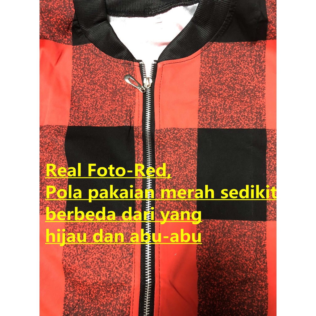 NEW Mantel Jaket Longgar Wanita Lengan Panjang Ritsleting Kotak Tops L-5XL