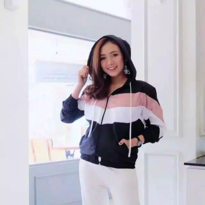 Lumino Jacket || Jacket wanita keren || Zipper Hoodie #LJ