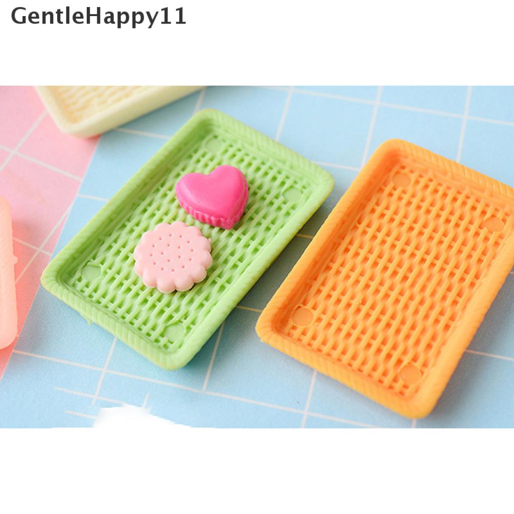 Gentlehappy 5pcs / Set Mainan Miniatur Roti Untuk Aksesoris Dapur Rumah Boneka