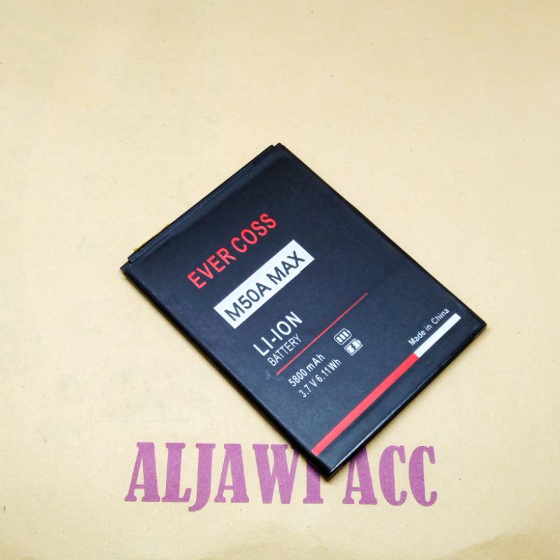 Baterai Batre Bt Battery Cross Evercoss M50A / M50A Max Original Battery Hp