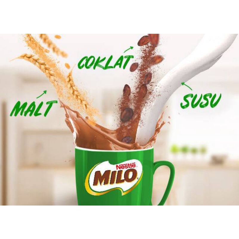 Milo Activ-Go Sachet 22gr (1 renceng isi 10+1 sachet)