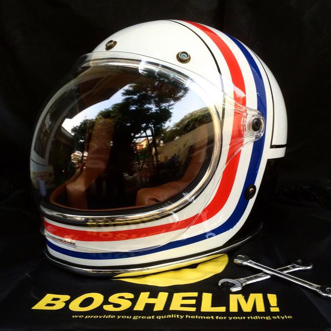 Helm Custom Bullit Motif RDS cc Helm Cakil / Helm Bell