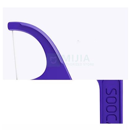 [Toserba_Emak] - Xiaomi Mijia Soocas Dental Floss Benang Gigi Pembersih Jigong 50 PCS - Blue