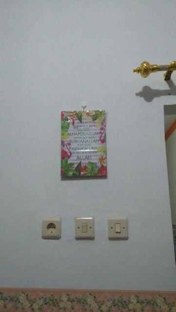 Hiasan Dinding Poster Kayu Al-177