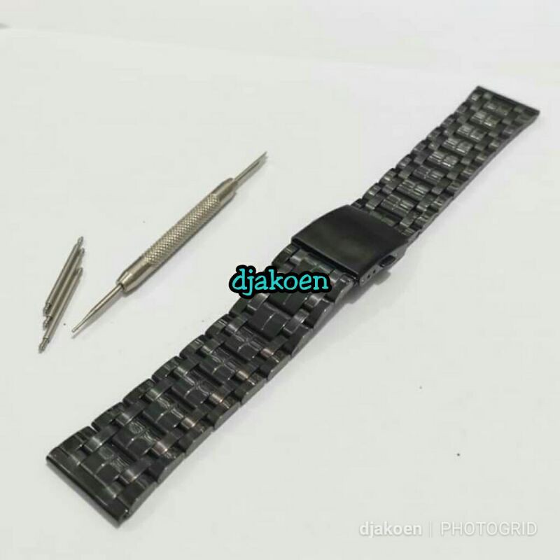 TALI JAM TANGAN RANTAI SOLID 22mm
