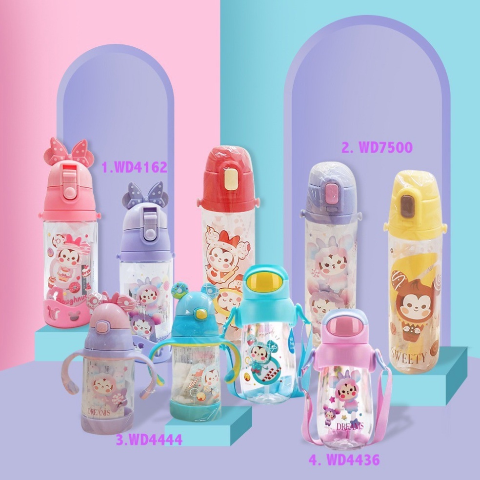 ORIGINAL DISNEY NEW SWEETY TSUM botol minum anak BPA FREE TRITAN