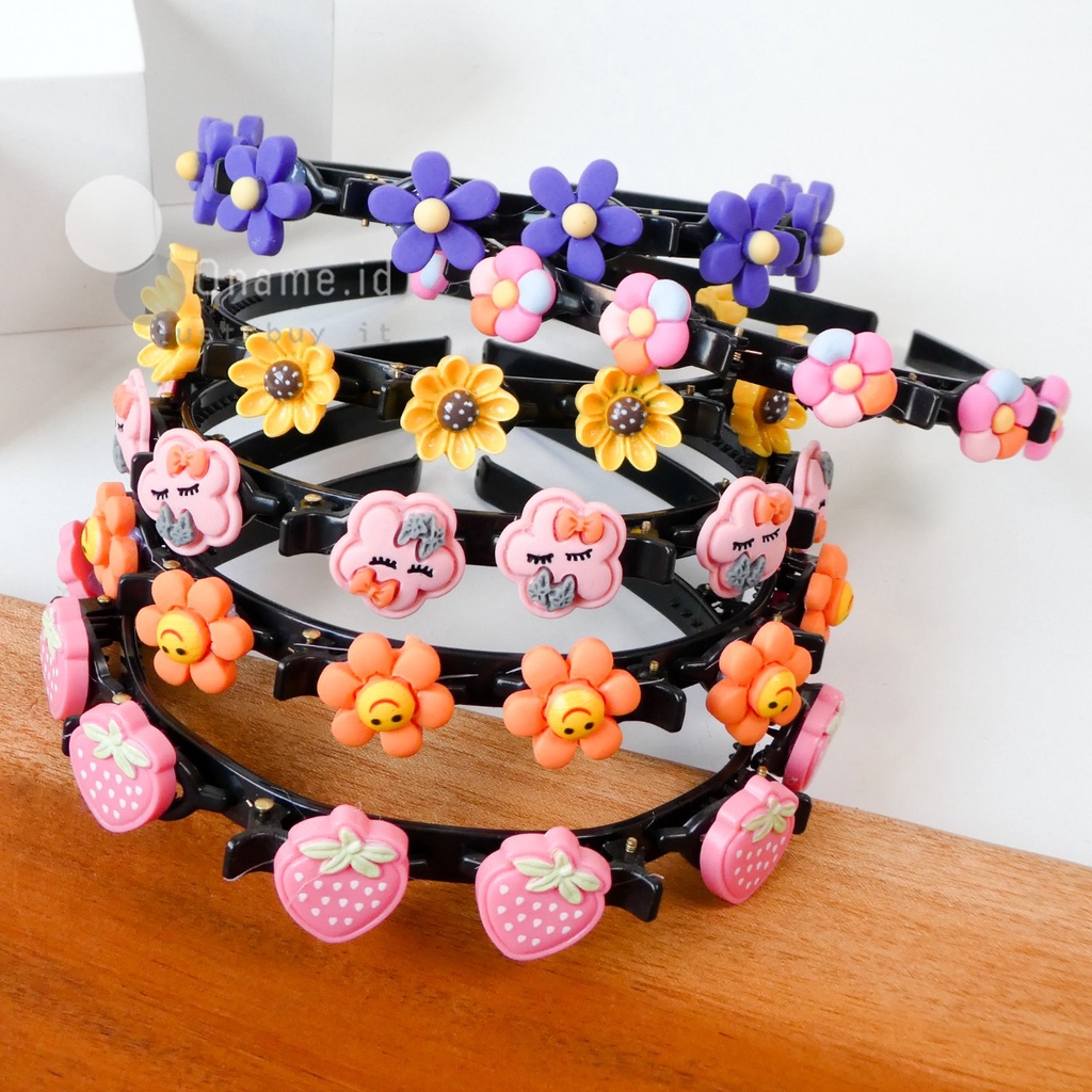 Oname.id Bando Lucu Karakter Bt21 Bts Army Kpop Bandana Boneka Import